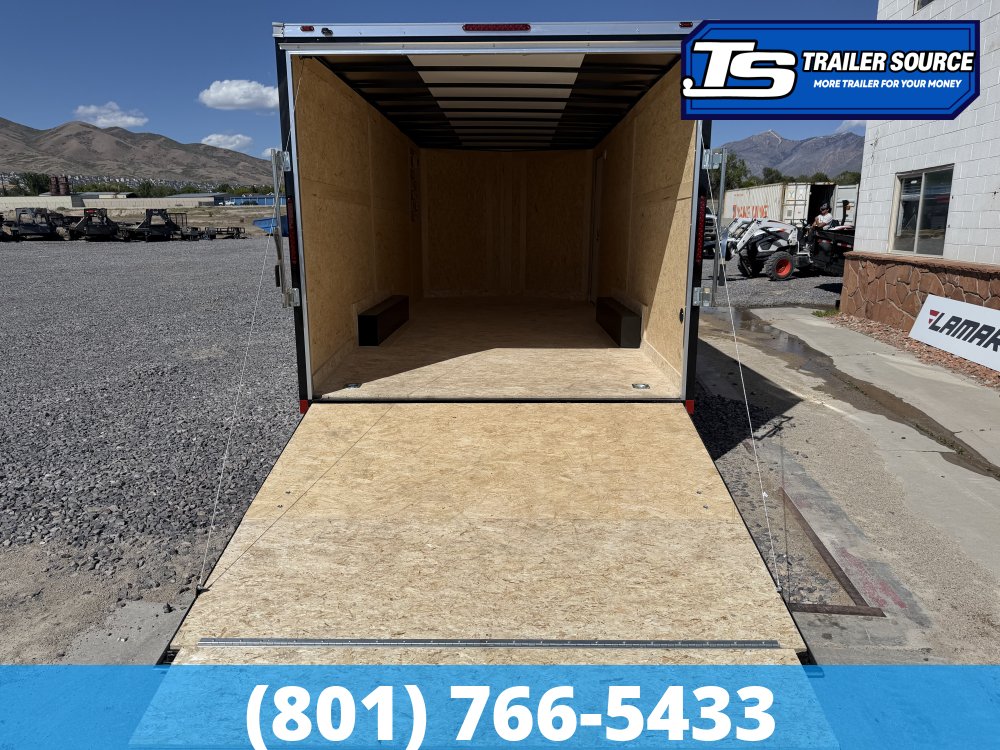 8.5x20 American Hauler Arrow Enclosed Cargo Trailer - 7'0" Interior - 10K GVWR - .080 PolyCor, Dovetail, Ramp Door
