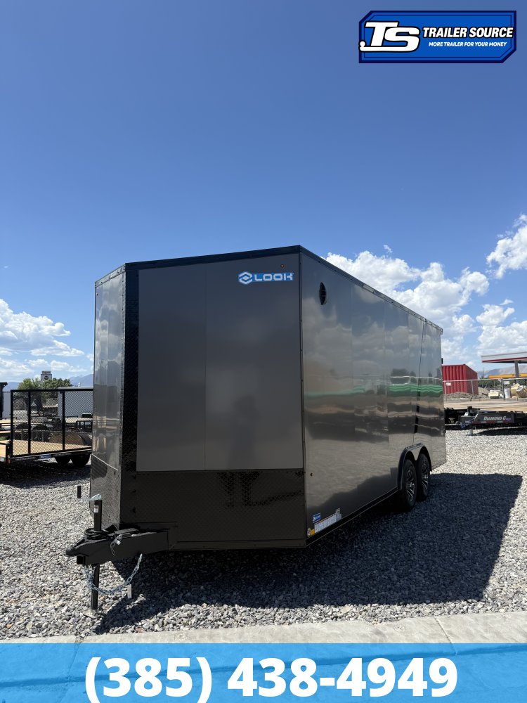 8.5x20 Look Element Elite Enclosed Car Hauler
