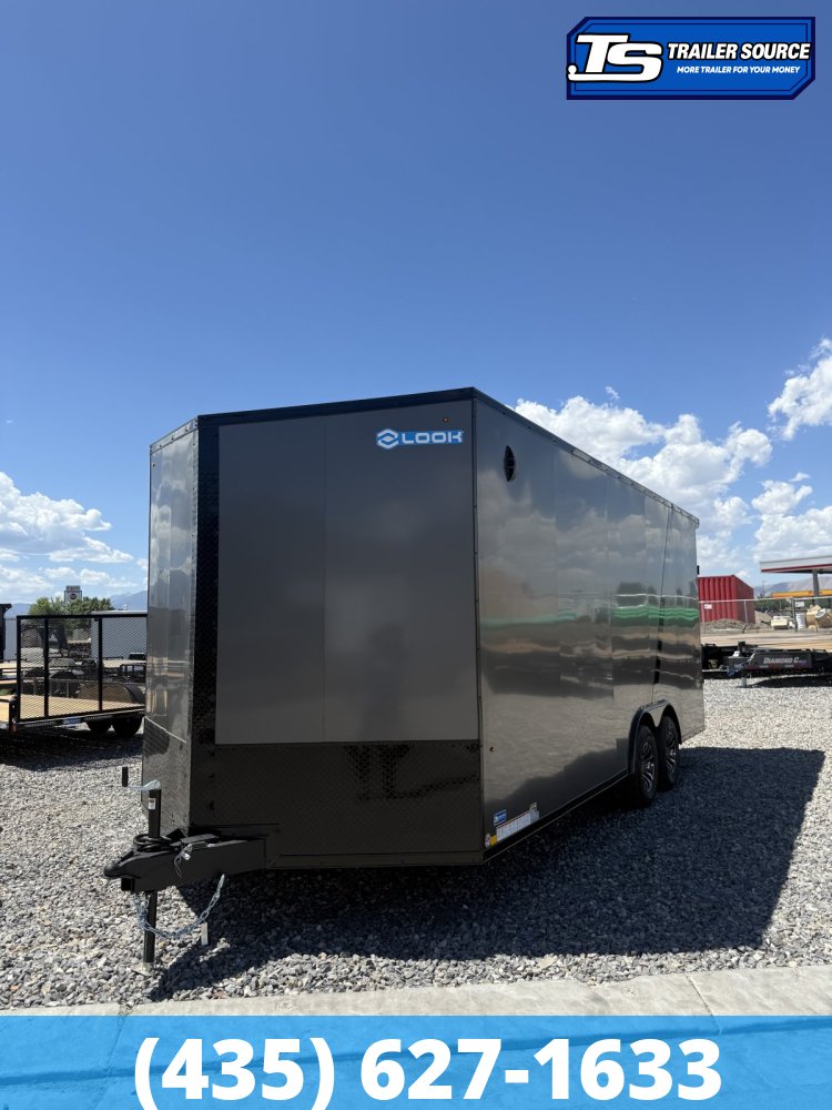 8.5x20 Look Element Elite Enclosed Car Hauler
