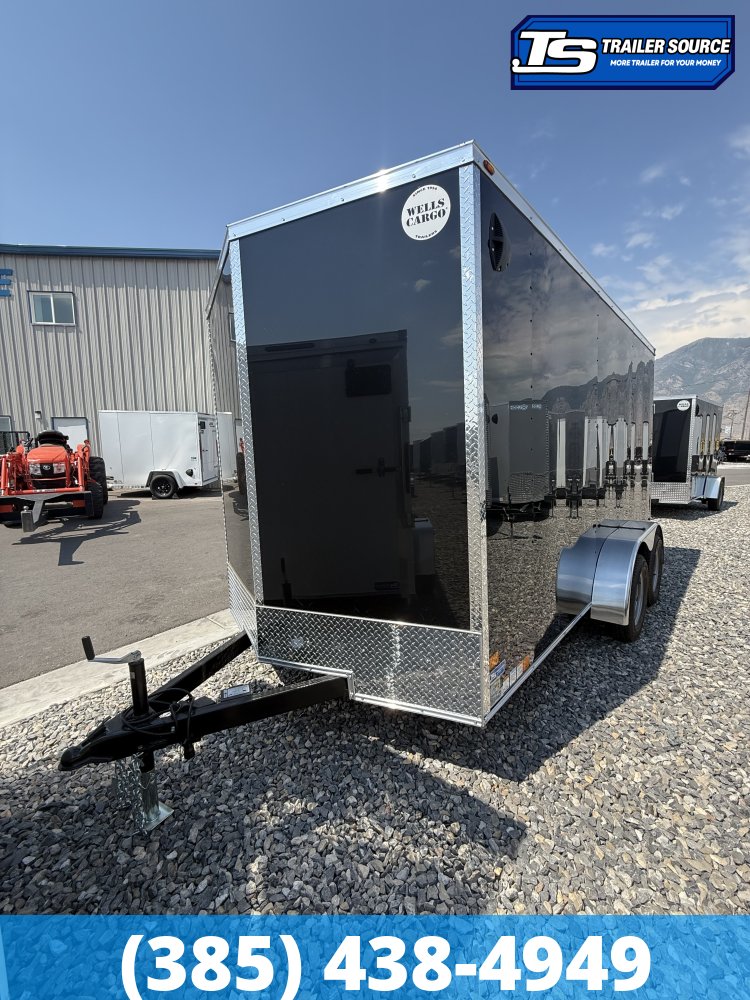 7x14 Wells Cargo FastTrac Enclosed Cargo Trailer - 7'0" Interior - 7K GVWR - .080 PolyCor