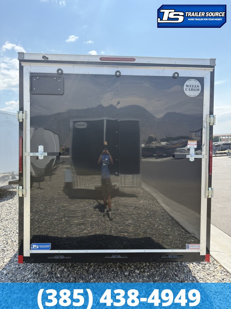 7x14 Wells Cargo FastTrac Enclosed Cargo Trailer - 7'0" Interior - 7K GVWR - .080 PolyCor
