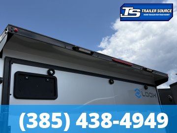8.5x16 Look ST DLX Enclosed Cargo Trailer - 7'0" Interior - 7K GVWR - 16" Cross Member Upgrade, Black Out Package, Rear Spoiler w/ Load Lights