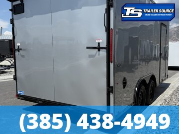8.5x16 Look ST DLX Enclosed Cargo Trailer - 7'0" Interior - 7K GVWR - 16" Cross Member Upgrade, Black Out Package, Rear Spoiler w/ Load Lights