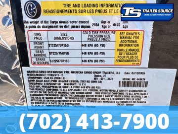 8.5x24 Wells Cargo Fast Trac Deluxe Enclosed Cargo Trailer - 7'6" Interior - 10K GVWR - .080 PolyCor, Dovetail