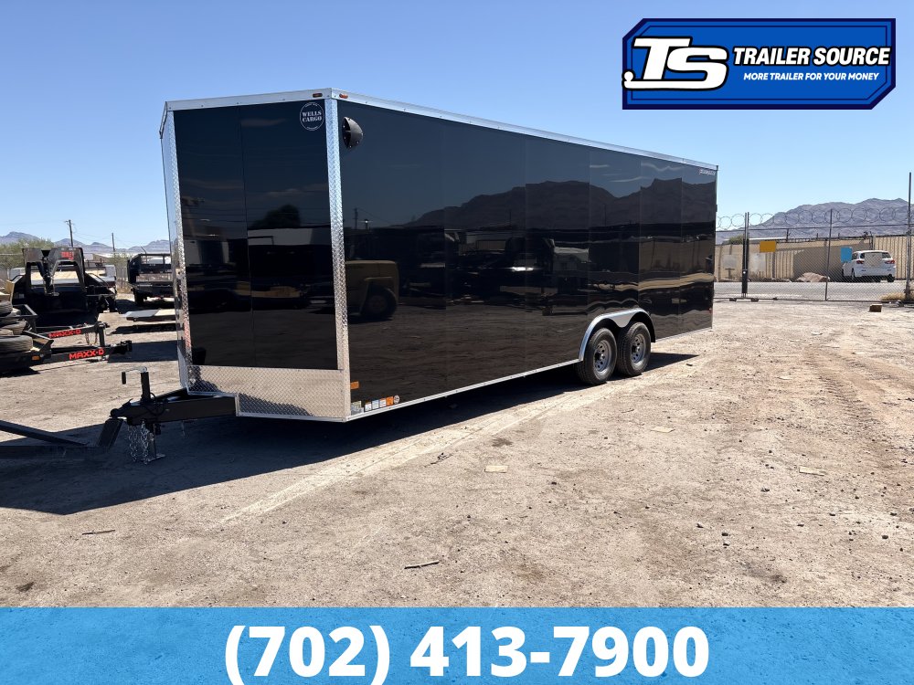 8.5x24 Wells Cargo Fast Trac Deluxe Enclosed Cargo