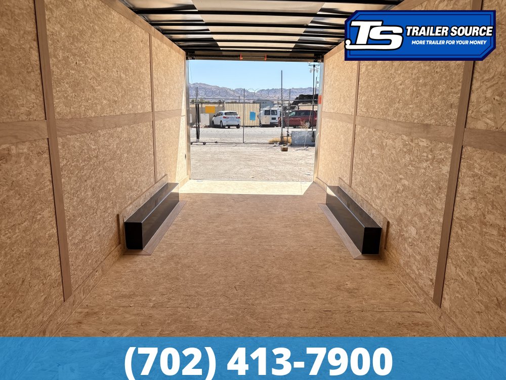 8.5x24 Wells Cargo Fast Trac Deluxe Enclosed Cargo Trailer - 7'6" Interior - 10K GVWR - .080 PolyCor, Dovetail