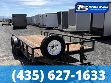 7x18 Big Bubba Utility Utility Trailer - 10K GVWR -