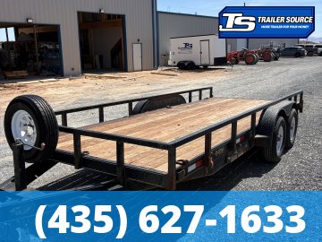 7x18 Big Bubba Utility Utility Trailer - 10K GVWR -
