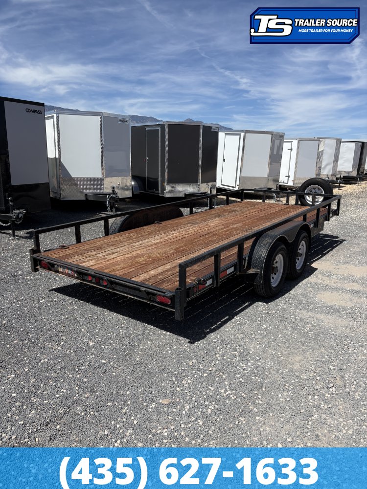 7x18 Big Bubba Utility Utility Trailer - 10K GVWR -