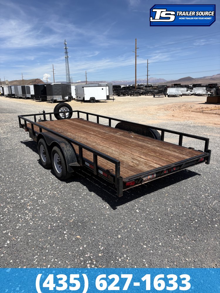 7x18 Big Bubba Utility Utility Trailer - 10K GVWR -
