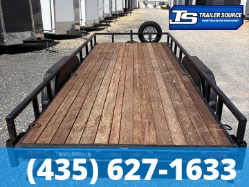 7x18 Big Bubba Utility Utility Trailer - 10K GVWR -