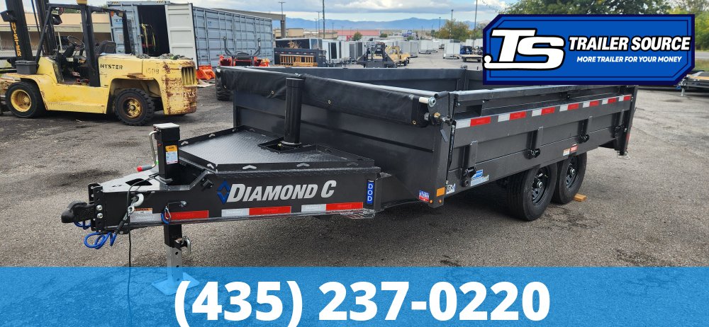 8x14 Diamond C DOD 207 Deckover Dump