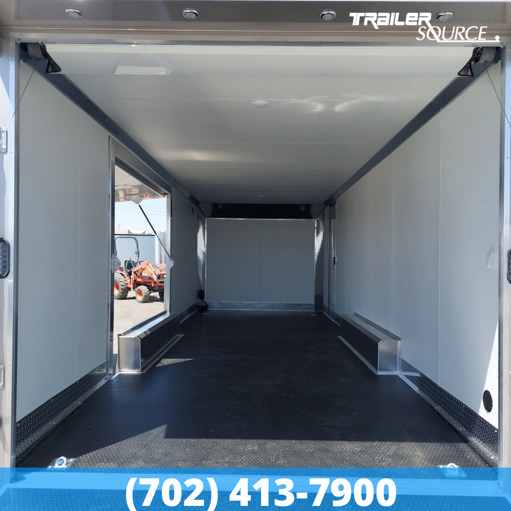 8.5x24 Alcom EZ Hauler 7'0" Interior Enclosed Cargo