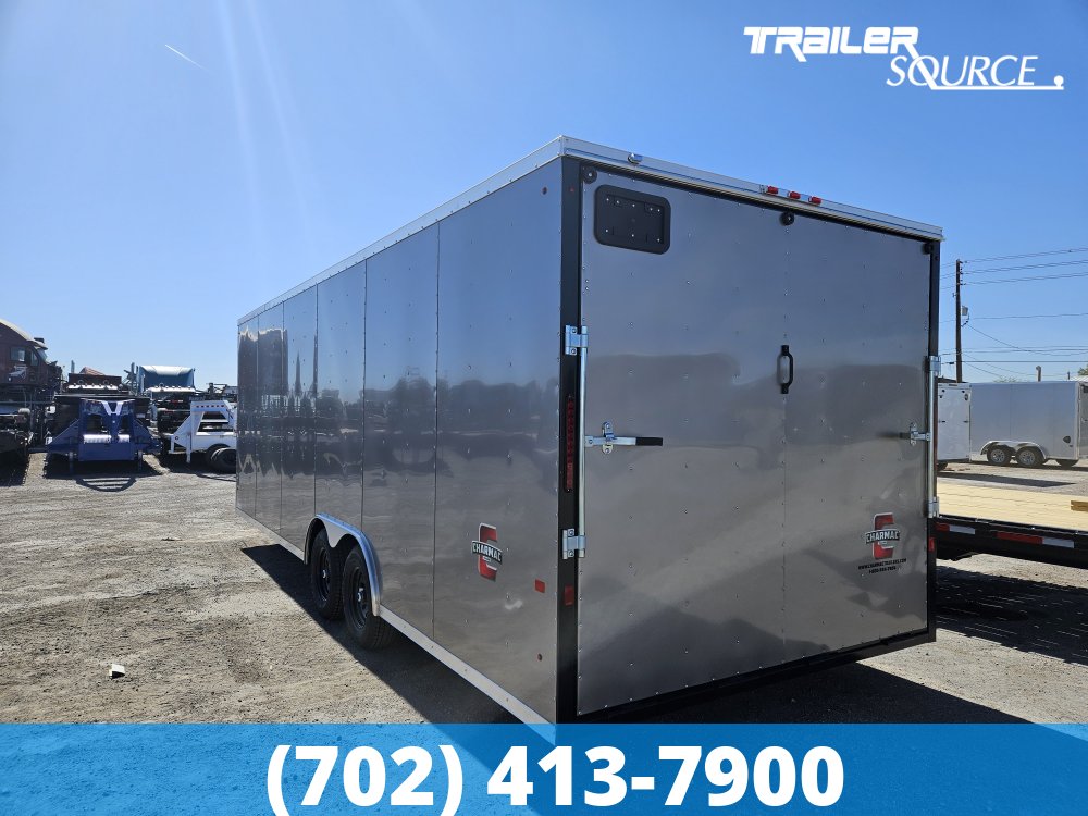 8.5x24 Charmac Atlas 7'0" Interior 10K Enclosed Cargo