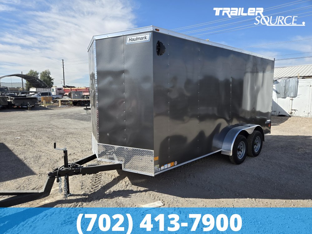 7x16 Haulmark Passport DELUXE 7'0" Interior 7K Tandem Axle Enclosed Cargo Trailer