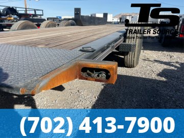 Scratch and dent 7x22 Diamond C HDT 307 Tilt Trailer - 24K GVWR 14 Ply Tires