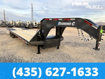 8.5x35 Diamond C FMAX HDT Gooseneck Hydraulic Dovetail 35' 25.9K Hydraulic Dovetail Gooseneck