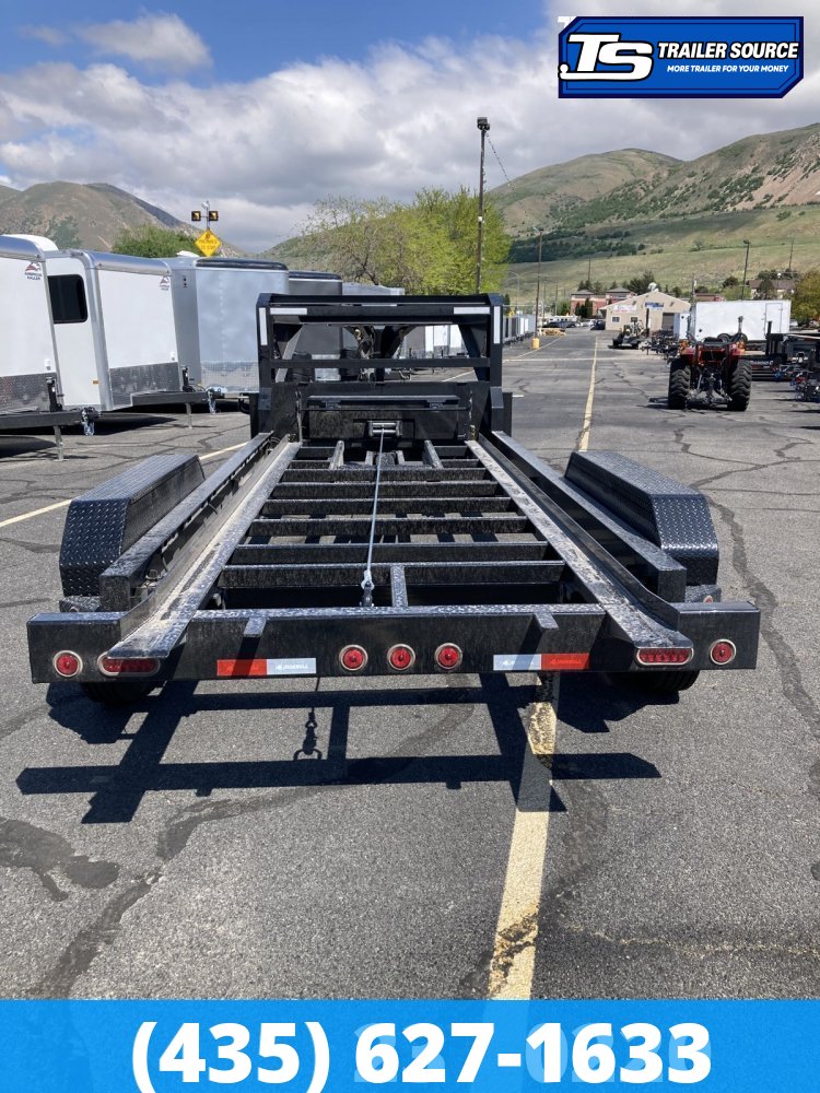 7x16 Iron Bull DBG Gooseneck Roll Off Trailer