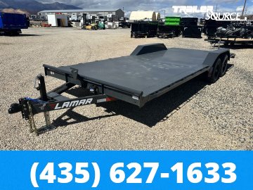 8.5x22 Lamar CC WideBody Drive Over Fenders 10K Car Hauler Trailer