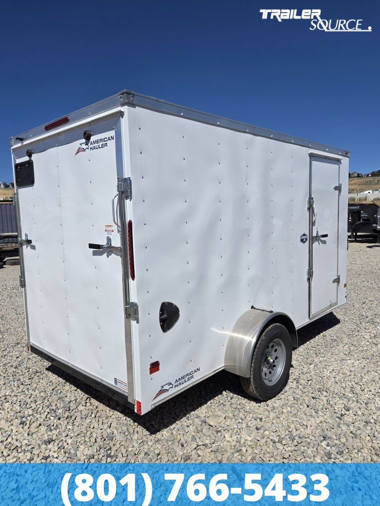 6x12 American Hauler Arrow Single Axle Enclosed Cargo