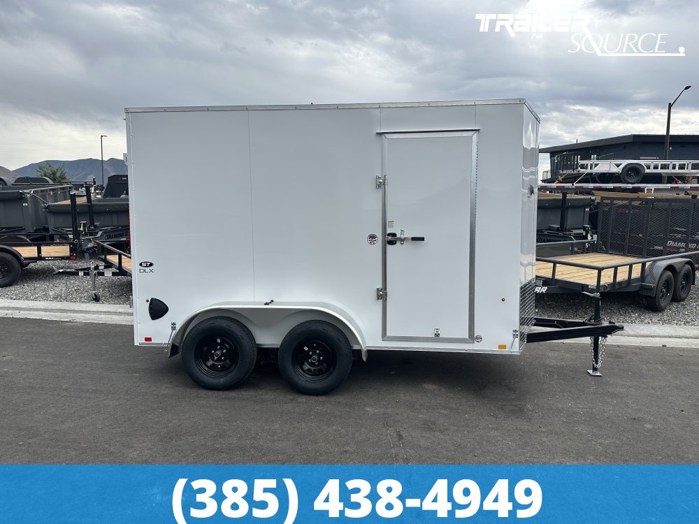 6x12 Look ST DLX 7'0" Interior 7K Tandem Axle Enclosed Cargo
