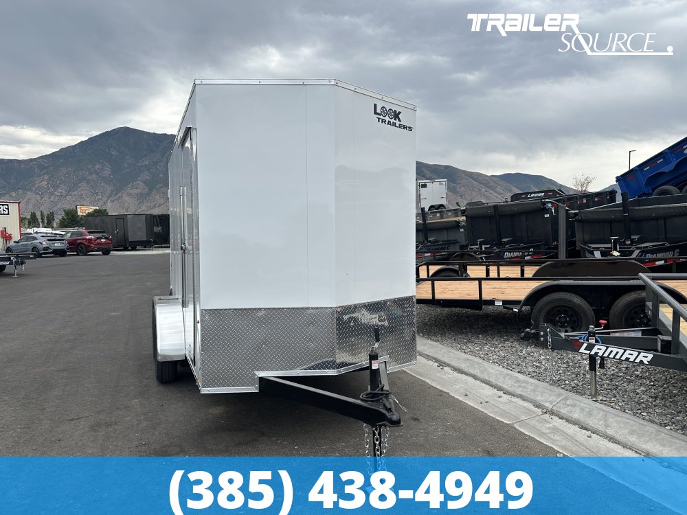 6x12 Look ST DLX 7'0" Interior 7K Tandem Axle Enclosed Cargo