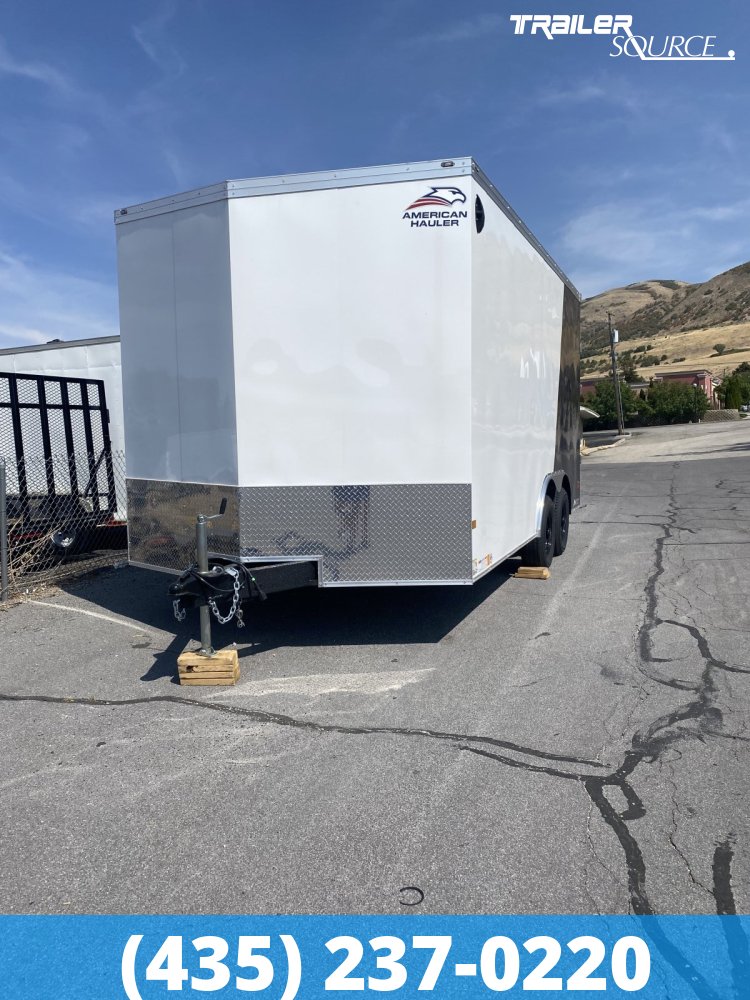 8.5x16 American Hauler Night Hawk 7'6" 10K Tandem Axle Enclosed Cargo
