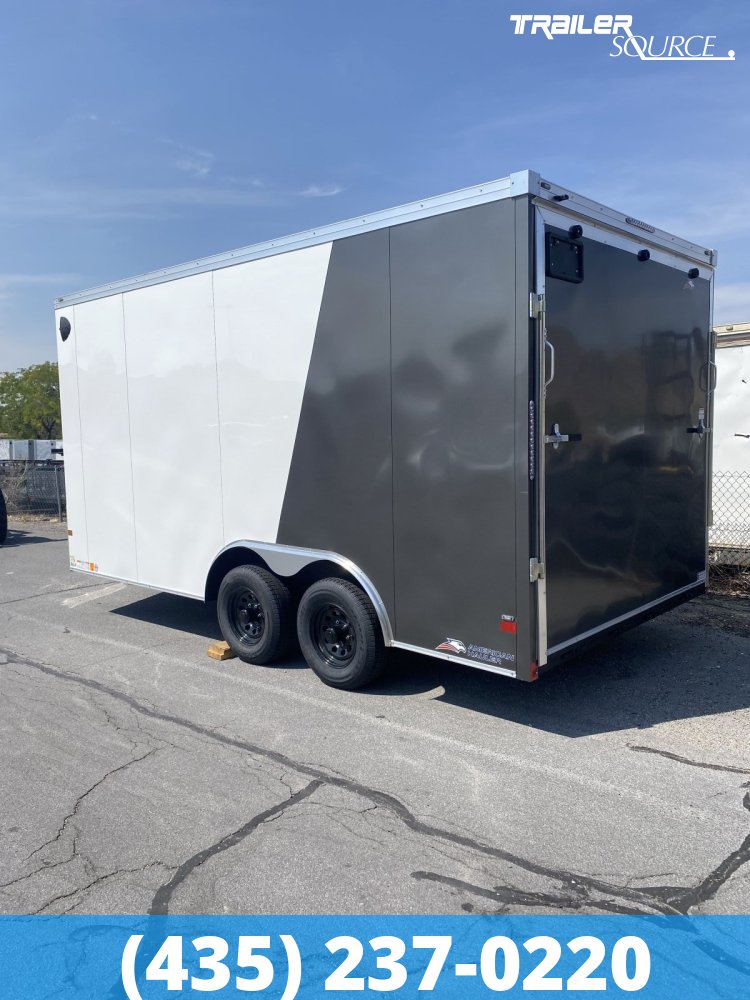 8.5x16 American Hauler Night Hawk 7'6" 10K Tandem Axle Enclosed Cargo