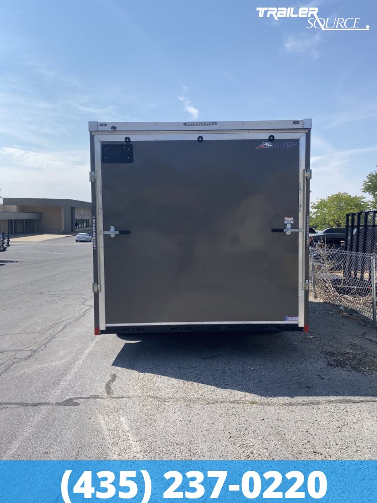 8.5x16 American Hauler Night Hawk 7'6" 10K Tandem Axle Enclosed Cargo