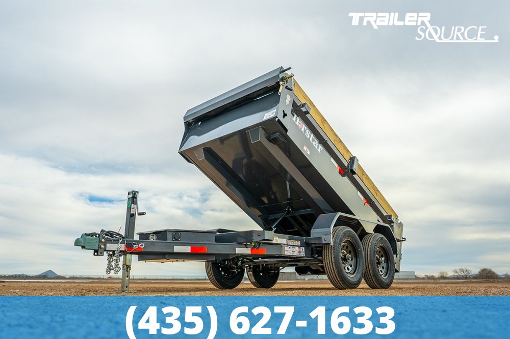 5x10 Norstar Iron Bull DCB 18" Sides 7K Dump Trailer