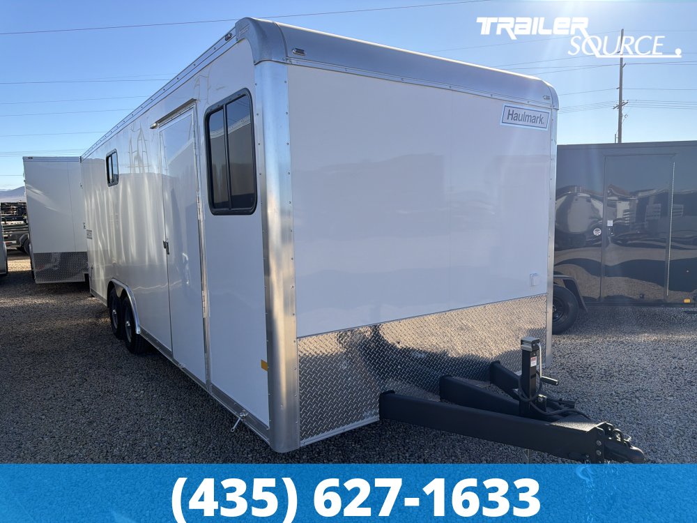 8.5x24 Haulmark Grizzly HD Office Commericial Duty 7'0" Interior 10K Tandem Axle Enclosed Cargo