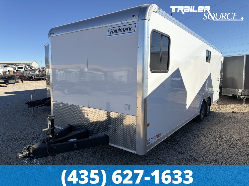 8.5x24 Haulmark Grizzly HD Office Commericial Duty 7'0" Interior 10K Tandem Axle Enclosed Cargo