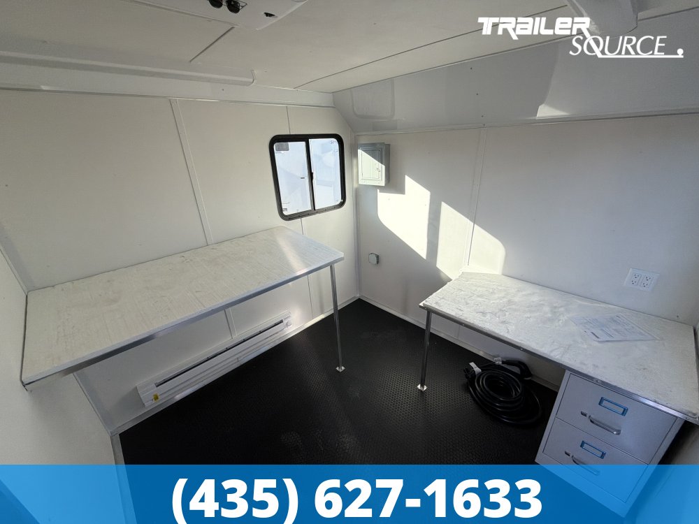 8.5x24 Haulmark Grizzly HD Office Commericial Duty 7'0" Interior 10K Tandem Axle Enclosed Cargo