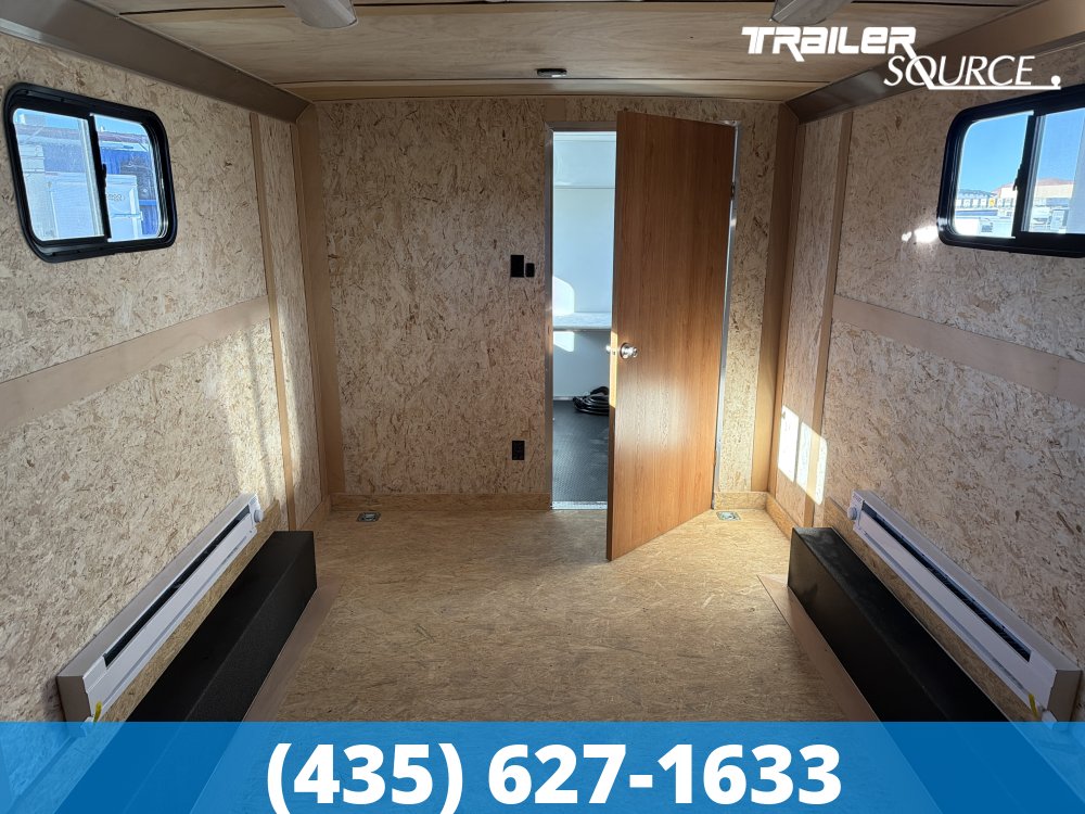 8.5x24 Haulmark Grizzly HD Office Commericial Duty 7'0" Interior 10K Tandem Axle Enclosed Cargo