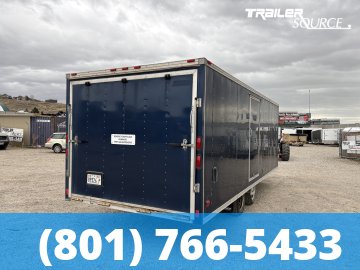 8.5x26 Pace American Cargo Sport Snowmobile Trailer - 6'6" Interior - 7K GVWR