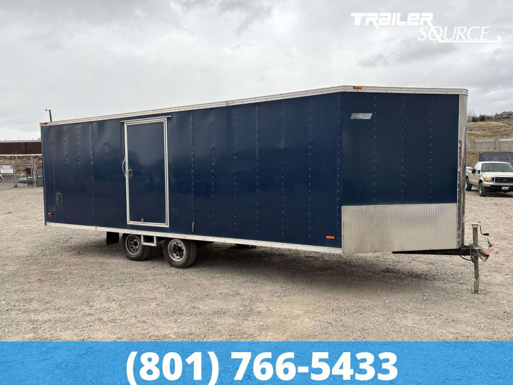 8.5x26 Pace American Cargo Sport Snowmobile Trailer - 6'6" Interior - 7K GVWR