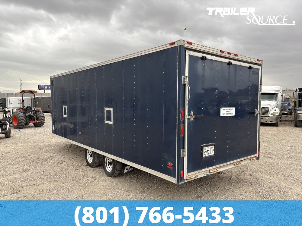 8.5x26 Pace American Cargo Sport Snowmobile Trailer - 6'6" Interior - 7K GVWR