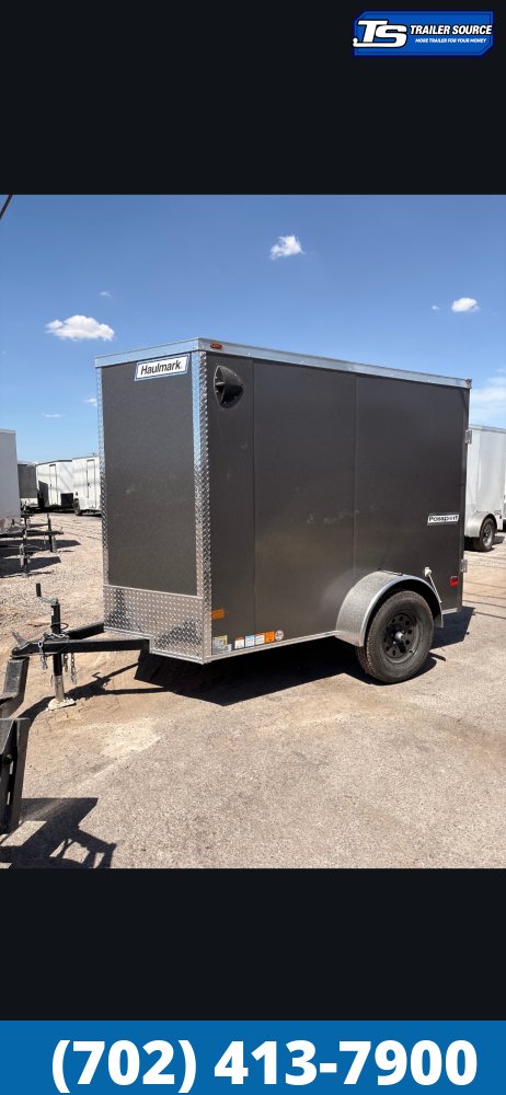 5x8 Haulmark Passport DELUXE Enclosed Cargo