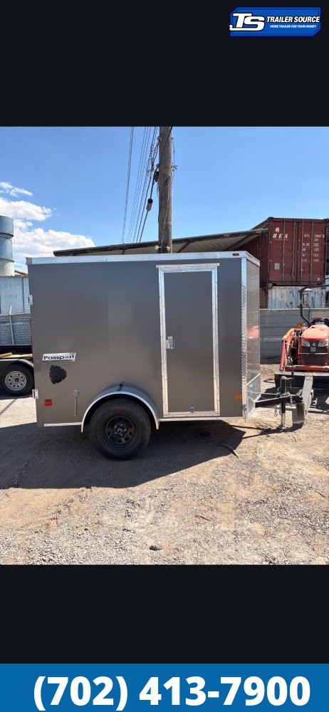 5x8 Haulmark Passport DELUXE Enclosed Cargo Trailer - 3.5K GVWR -