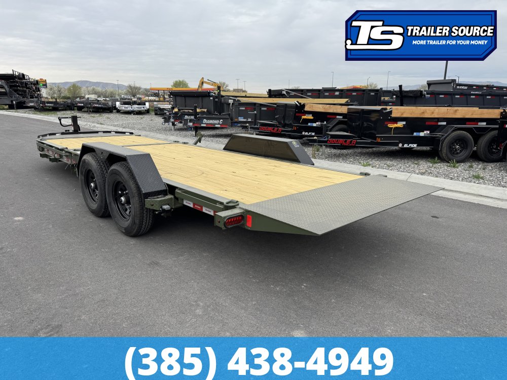 7x22 Liberty LT Tilt Trailer - 15.4K GVWR - I-Beam Frame