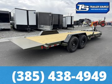 7x22 Liberty LT Tilt Trailer - 15.4K GVWR - I-Beam Frame