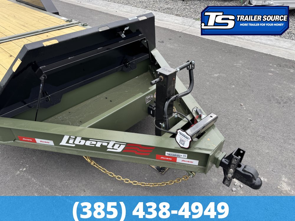 7x22 Liberty LT Tilt Trailer - 15.4K GVWR - I-Beam Frame
