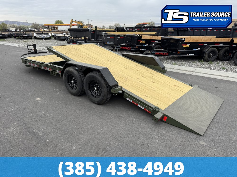 7x22 Liberty LT Tilt Trailer - 15.4K GVWR - I-Beam Frame