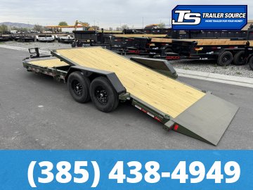 7x22 Liberty LT Tilt Trailer - 15.4K GVWR - I-Beam Frame