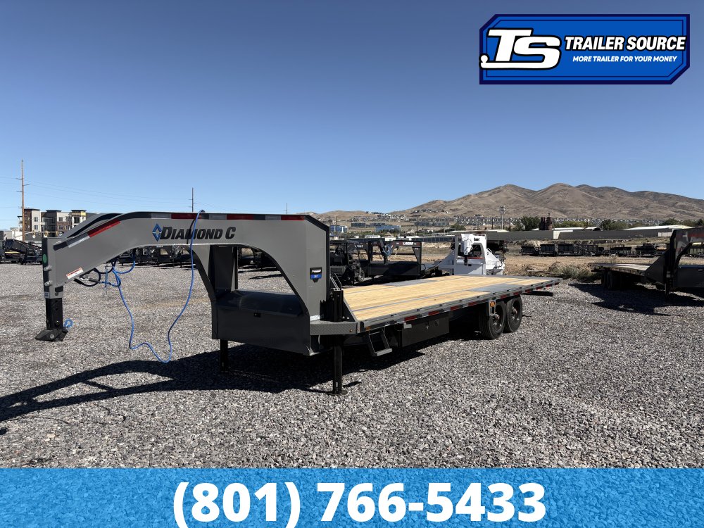 8.5x26 Diamond C DET-GN 210 Gooseneck Deckover Tilt