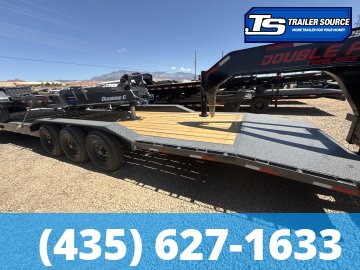 8.5x36 Lamar H8 Wide Body w/ Drive Over fenders Equipment Trailer - 21K GVWR -
