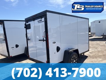 5x10 Look ST DLX Enclosed Cargo Trailer - 5'6" Interior - 3.5K GVWR - .080 PolyCor, 16" Cross Member Upgrade, Alloy Wheels, Black Out Package