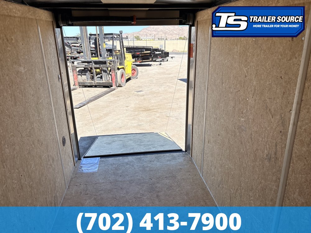 5x10 Look ST DLX Enclosed Cargo Trailer - 5'6" Interior - 3.5K GVWR - .080 PolyCor, 16" Cross Member Upgrade, Alloy Wheels, Black Out Package