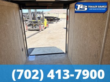 5x10 Look ST DLX Enclosed Cargo Trailer - 5'6" Interior - 3.5K GVWR - .080 PolyCor, 16" Cross Member Upgrade, Alloy Wheels, Black Out Package
