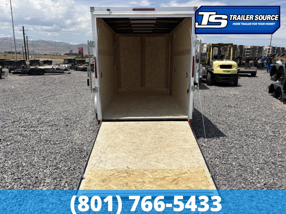 6x12 Haulmark Passport Enclosed Cargo Trailer - 6'6" Interior - 3.5K GVWR - .080 PolyCor